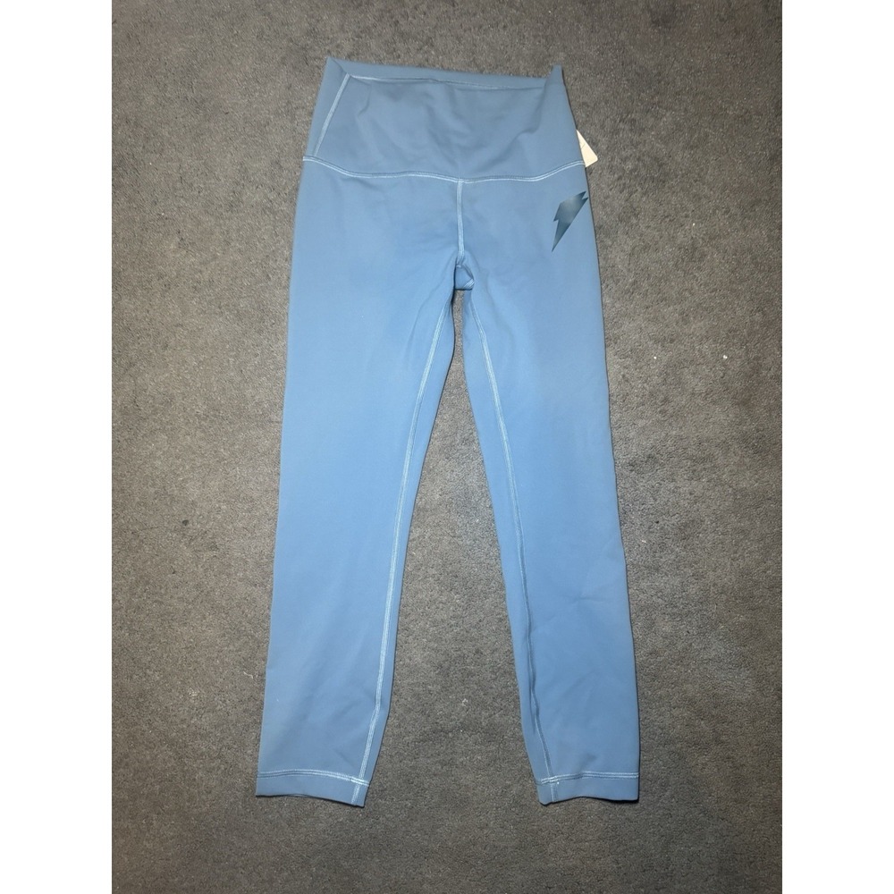 Lululemon Wunder Train HR‎ Crop 23 Leggings Blue Size 6 NWT